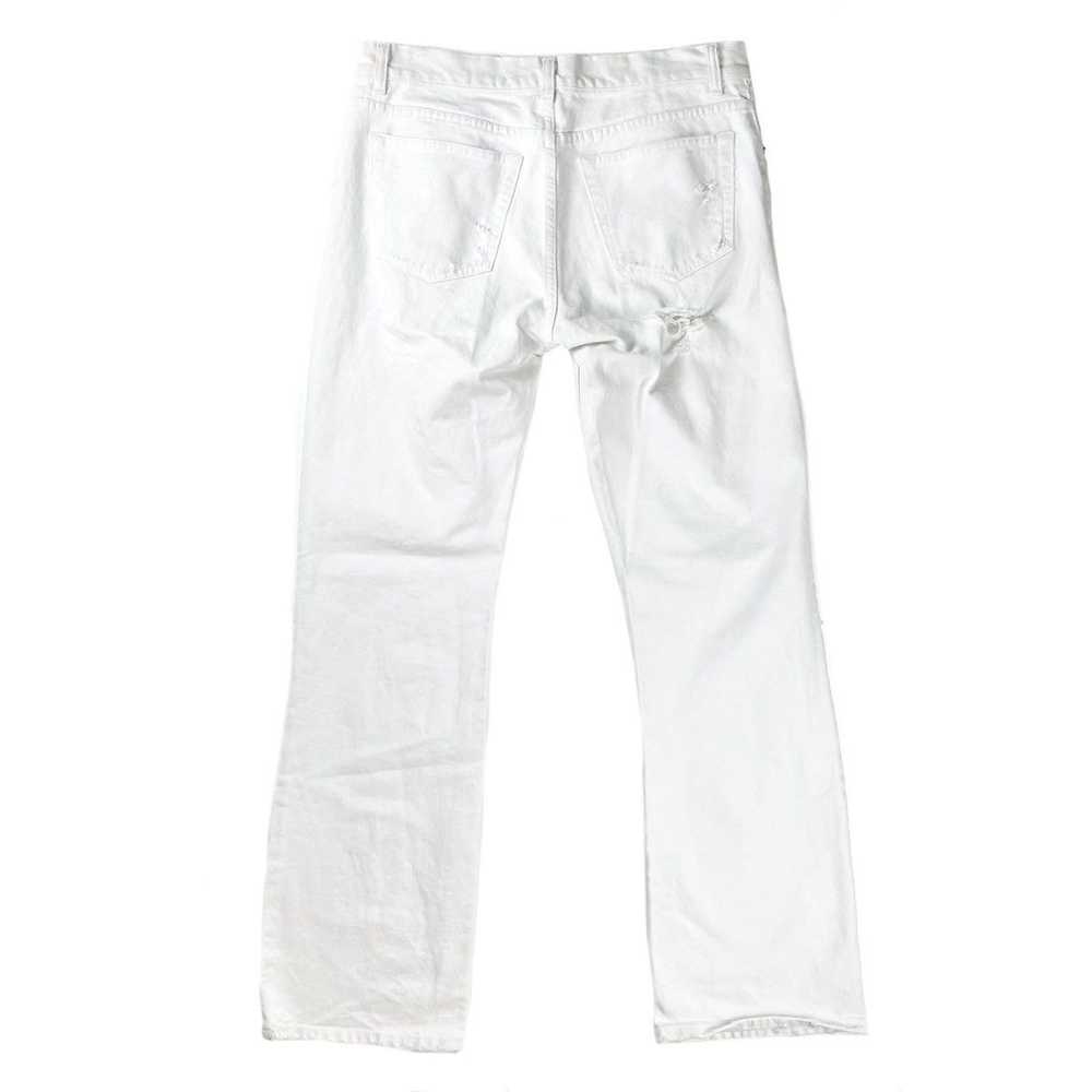 Helmut Lang Thrashed Helmut Lang Sample Bootcut D… - image 9