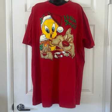 Vintage 1998 Warner Brothers Looney Tunes Holiday 