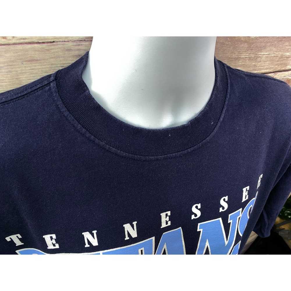 Vintage Tennessee Titans T Shirt Steve McNair Edd… - image 12