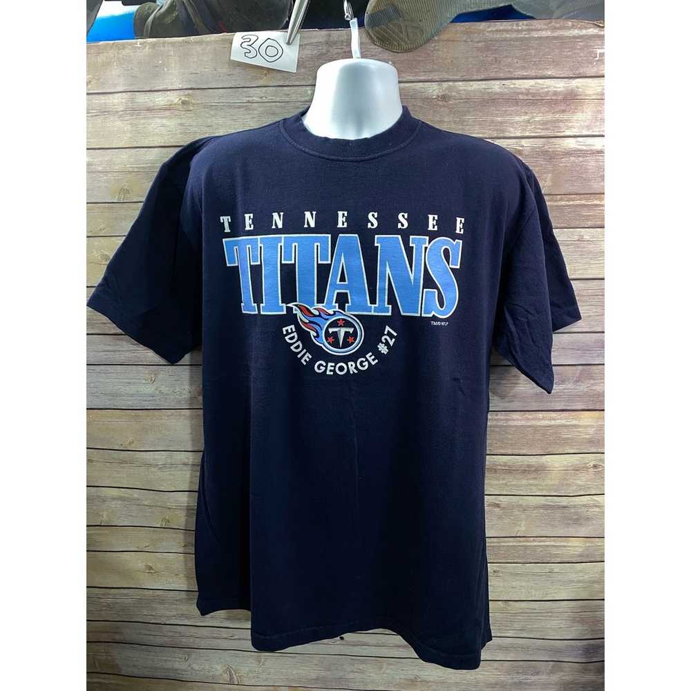 Vintage Tennessee Titans T Shirt Steve McNair Edd… - image 3