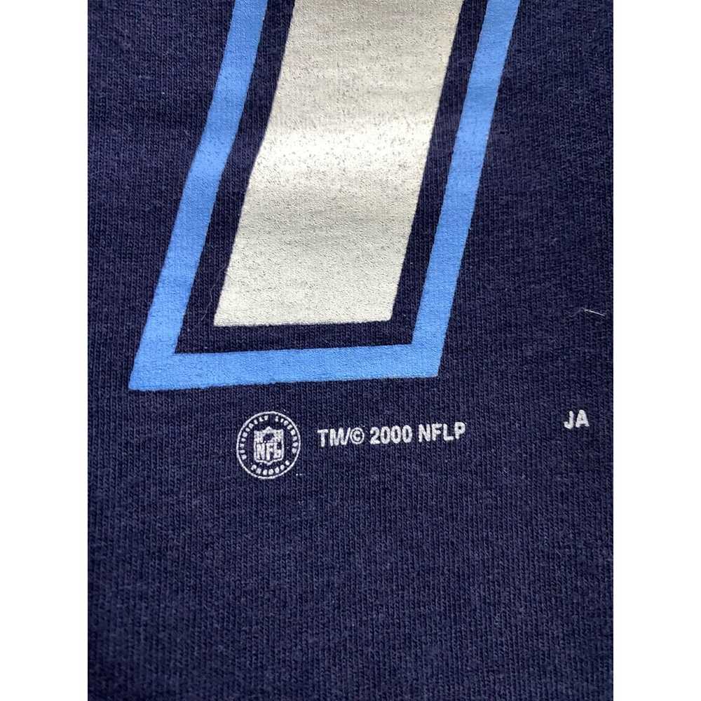 Vintage Tennessee Titans T Shirt Steve McNair Edd… - image 9