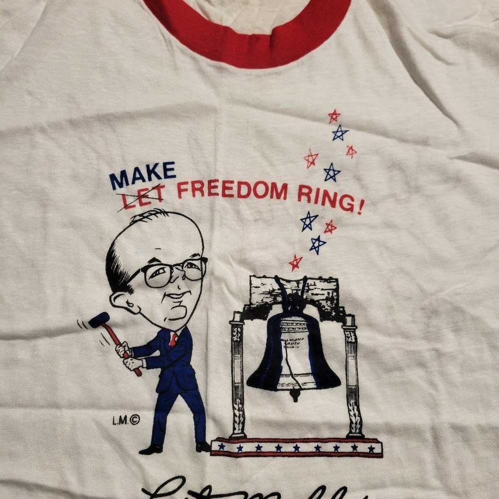 Vintage political signed Lester Maddox T-shirt. - image 2