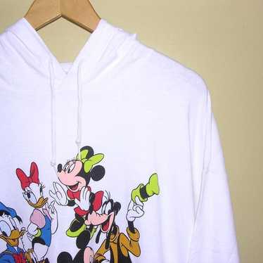 90s USA-made DEAD Disney Big Silhouette T-shirt w… - image 1