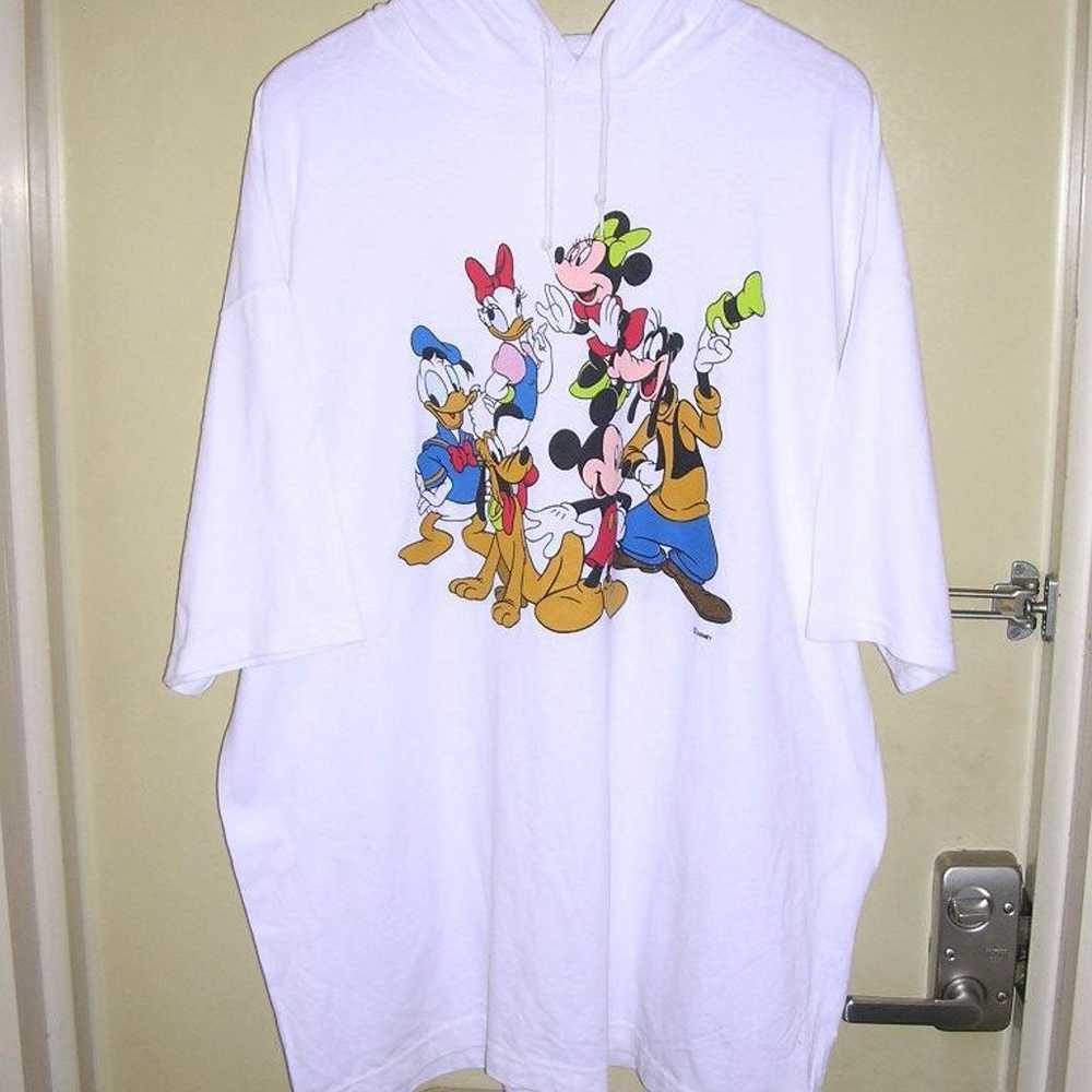 90s USA-made DEAD Disney Big Silhouette T-shirt w… - image 4