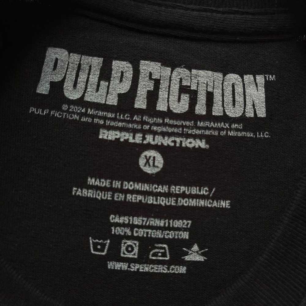 Pulp Fiction T-shirt Vintage Movie T Tarantino Bl… - image 4