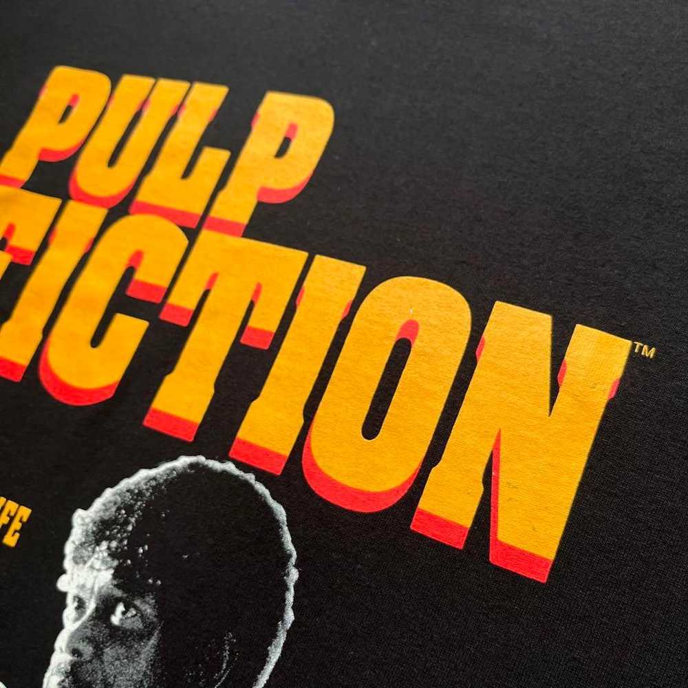 Pulp Fiction T-shirt Vintage Movie T Tarantino Bl… - image 6