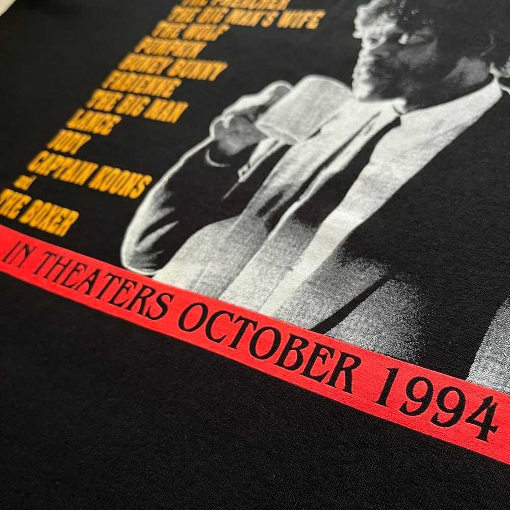 Pulp Fiction T-shirt Vintage Movie T Tarantino Bl… - image 9