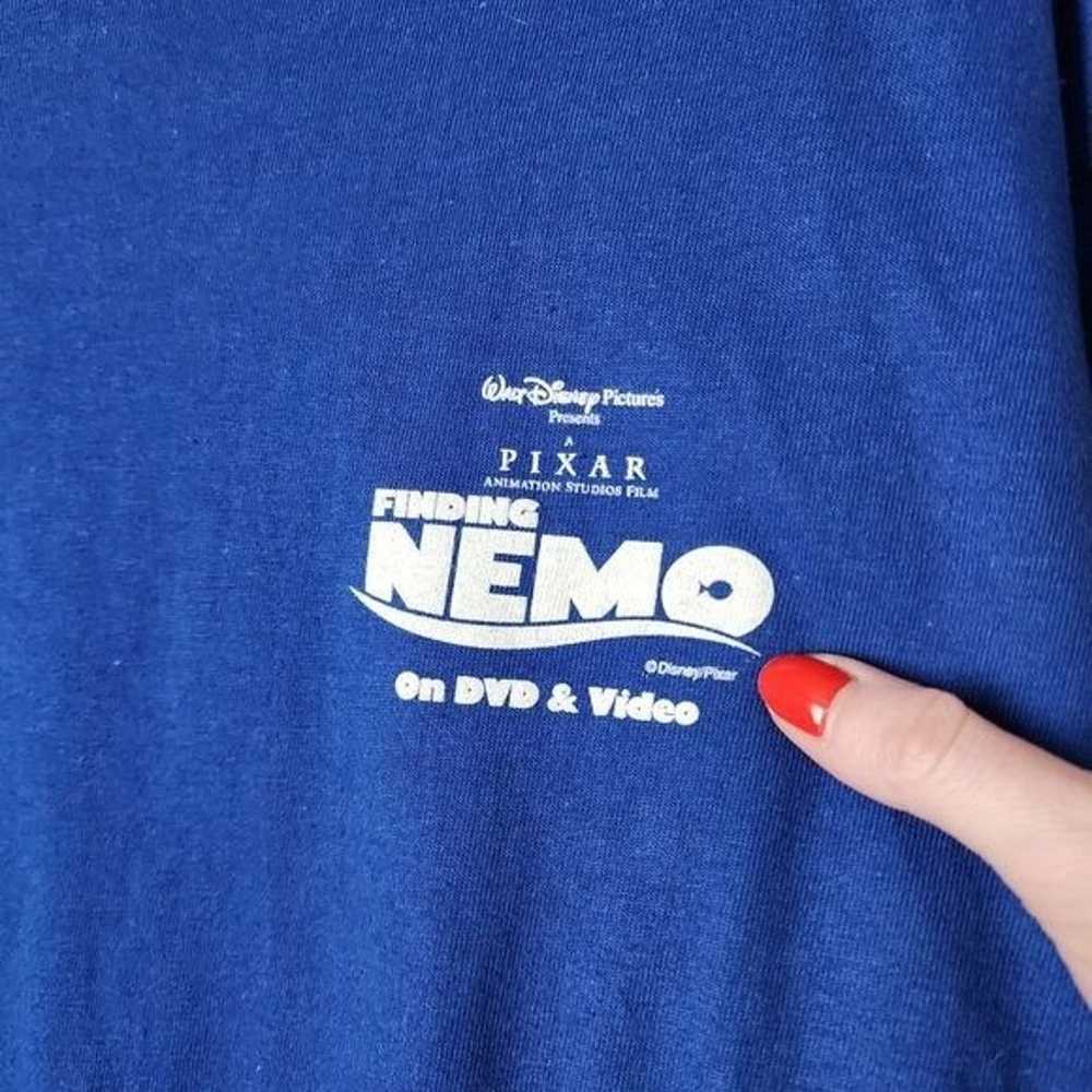 FINDING NEMO x VINTAGE y2k Promo Tee DVD VHS Grap… - image 5