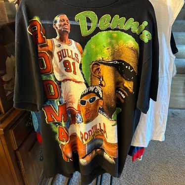 Dennis Rodman graphic tee