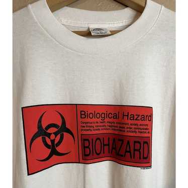 2002 Biohazard Band T-Shirt Resident Evil Mens XL 