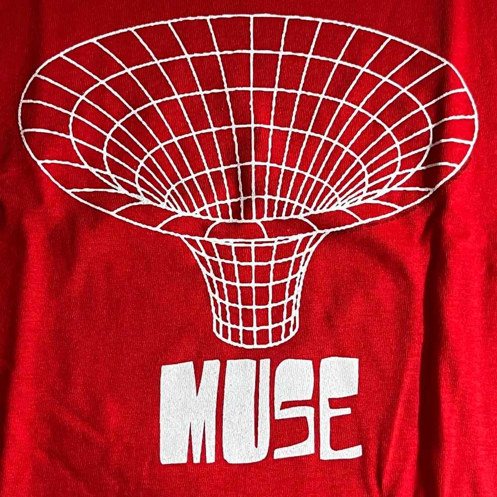 y2k Muse T-shirt Muse Drawn In Red Band Shirt - XL - image 3