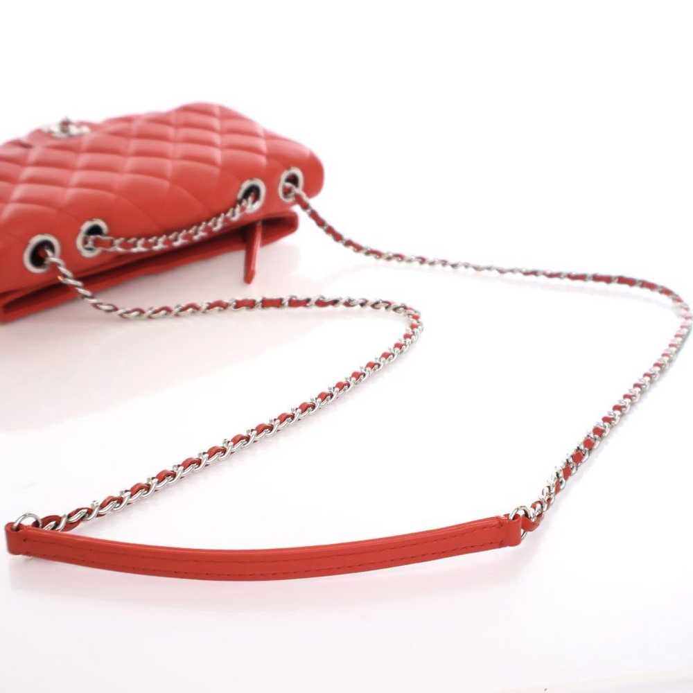 Chanel Chanel Seasonal Flap Red Lambskin - image 10