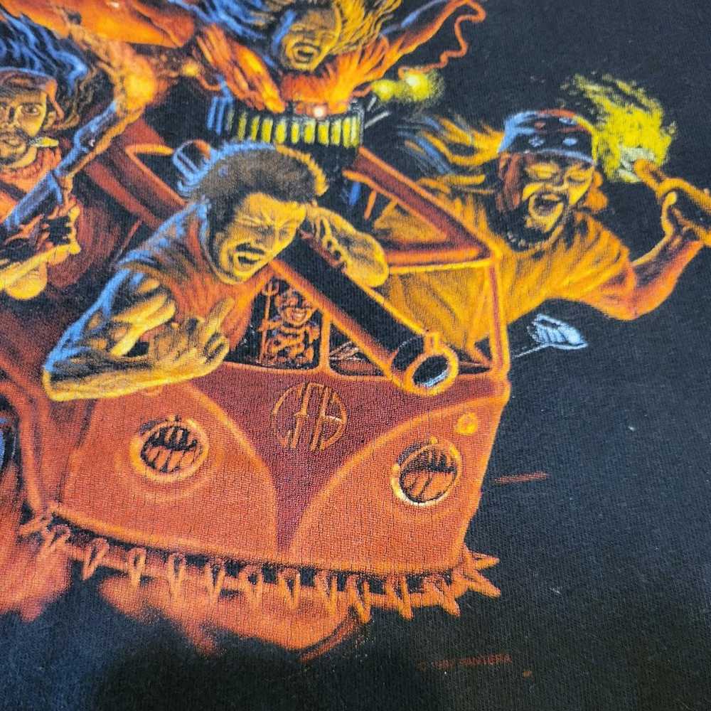 Vintage 1997 Pantera Hell Patrol Tshirt - image 3