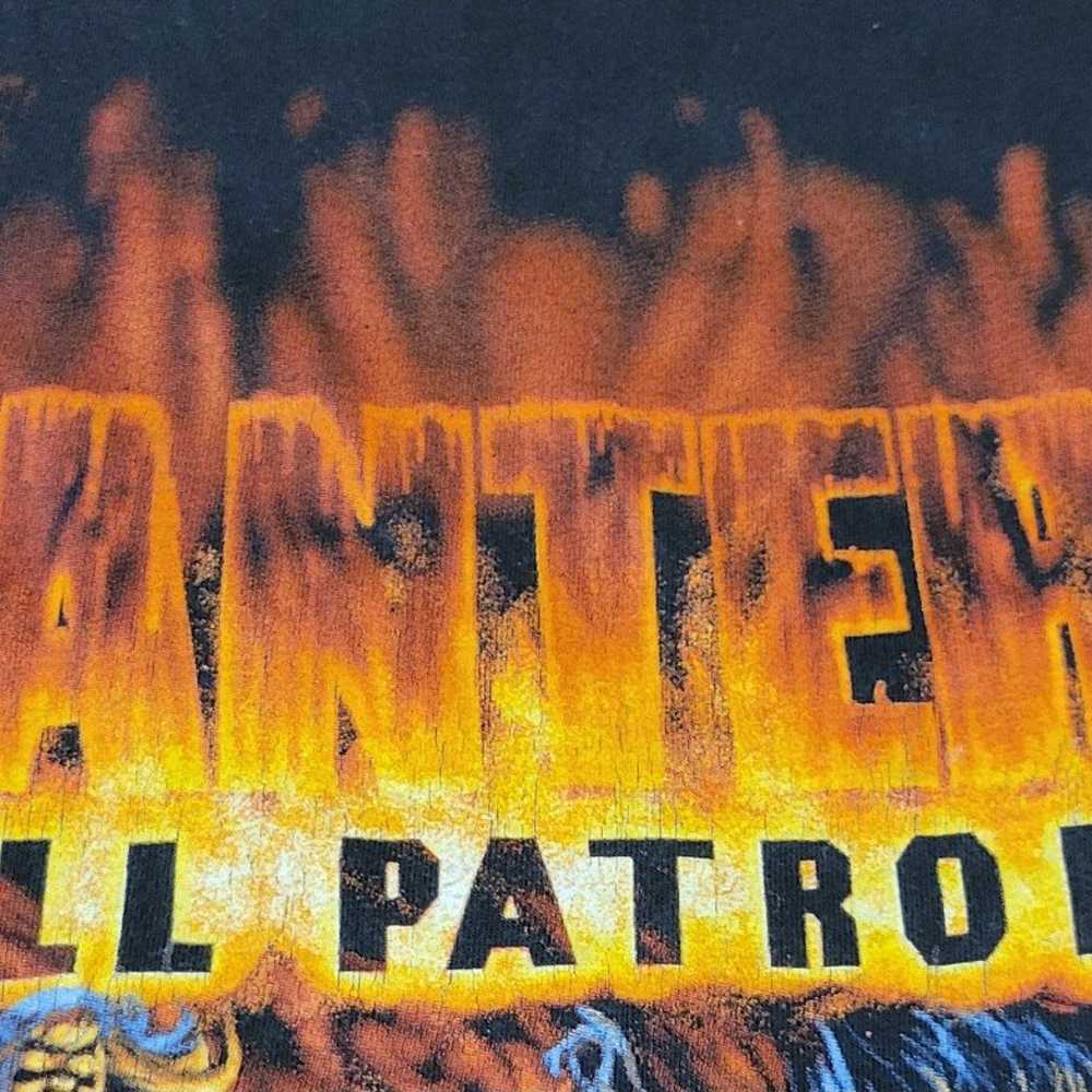 Vintage 1997 Pantera Hell Patrol Tshirt - image 5