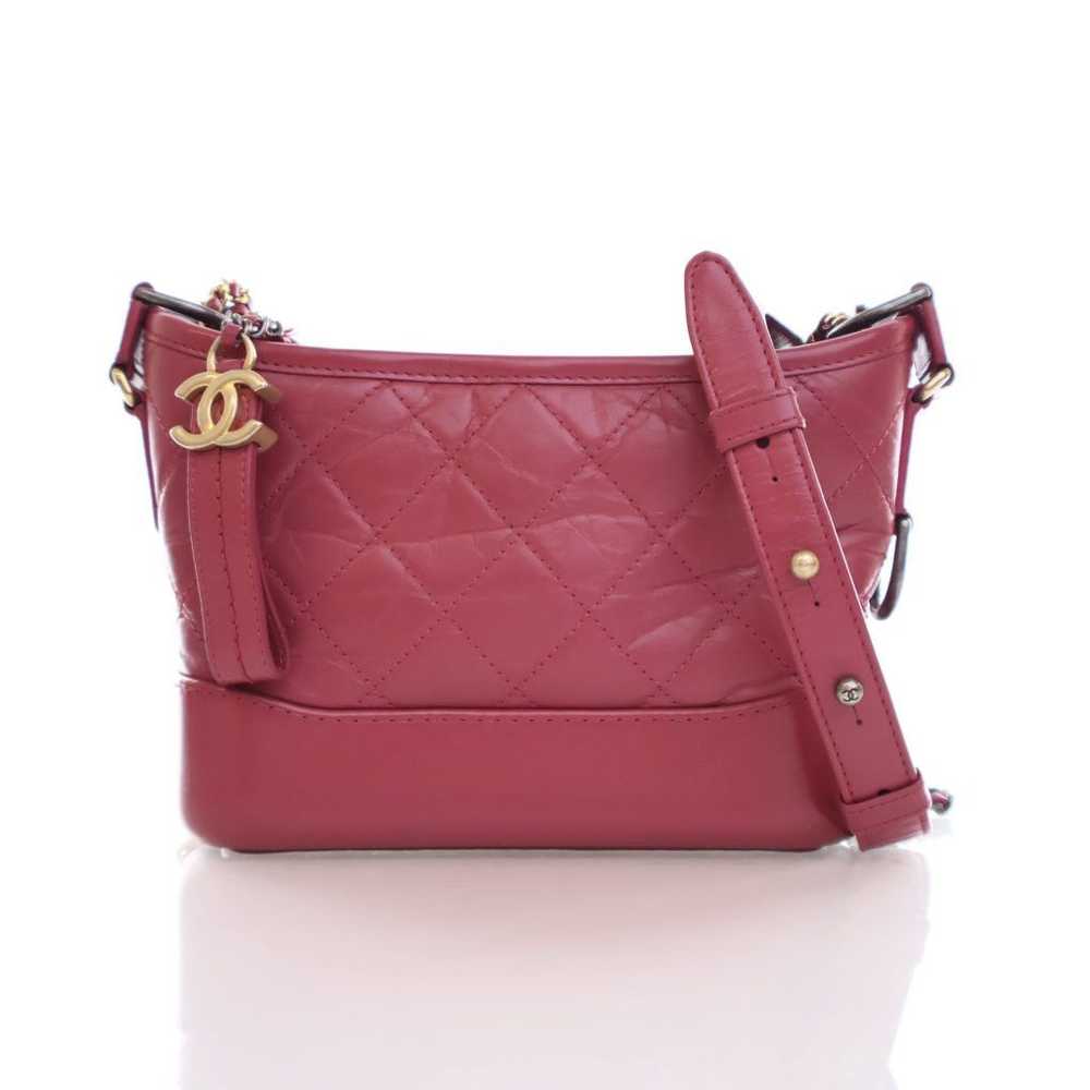 Chanel Chanel Gabrielle Hobo Bag Small Pink Distr… - image 1