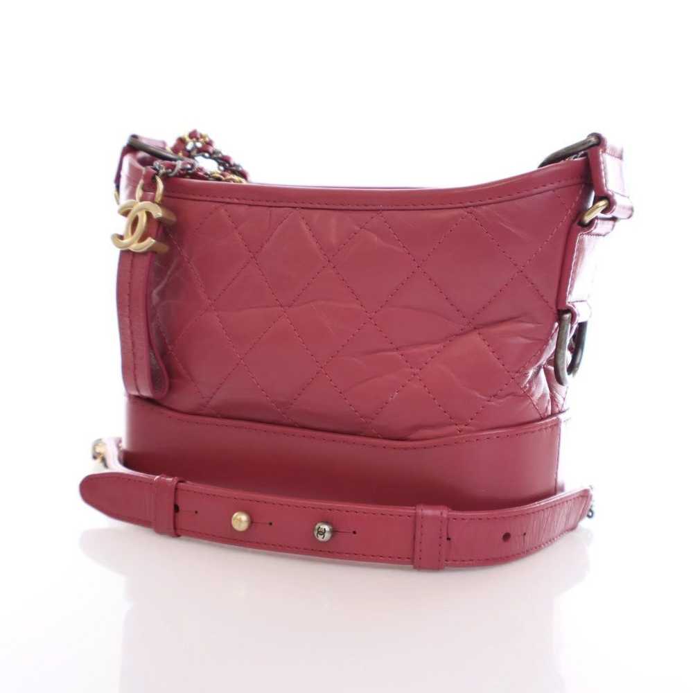 Chanel Chanel Gabrielle Hobo Bag Small Pink Distr… - image 3