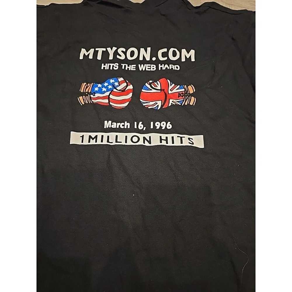 Vintage Mike Tyson OLD DOMAIN LOGO One million hi… - image 1