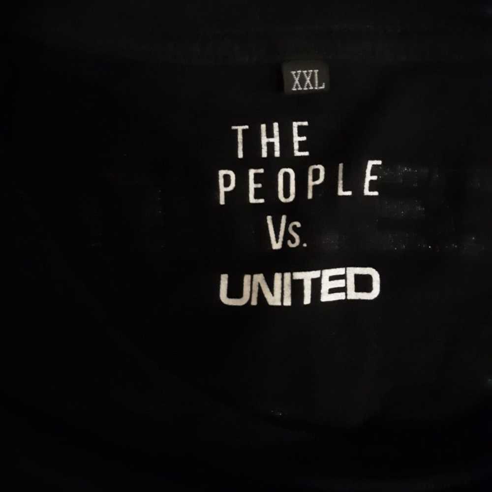 The People Vs. United Black Tshirt. XXL - image 1