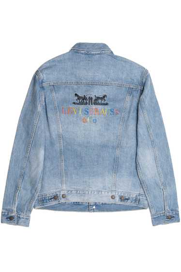 "Levi Strauss & Co." Embroidered Levi's Premium De