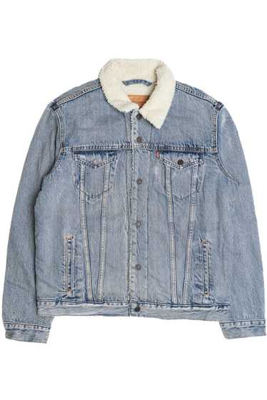 Levi's Denim Faux Sherpa Lined Jacket 1621