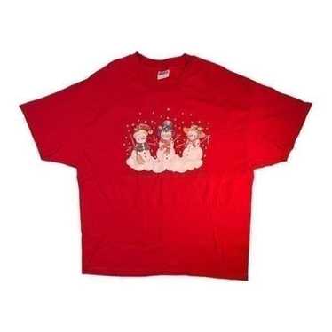 Vintage Y2K Let It Snow Tee