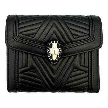 Bvlgari Serpenti leather wallet