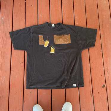 Vintage timberland boot t shirt - image 1