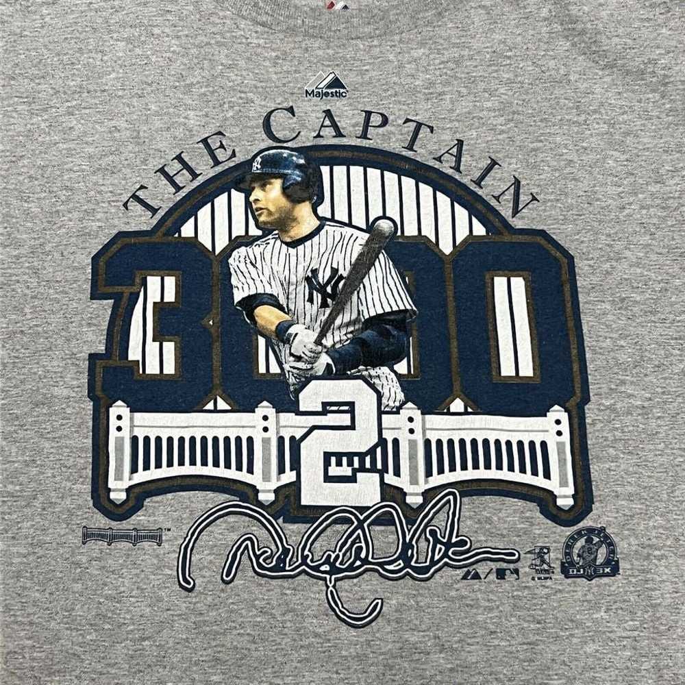 Vintage Y2K Majestic New York Yankees Derek Jeter… - image 3