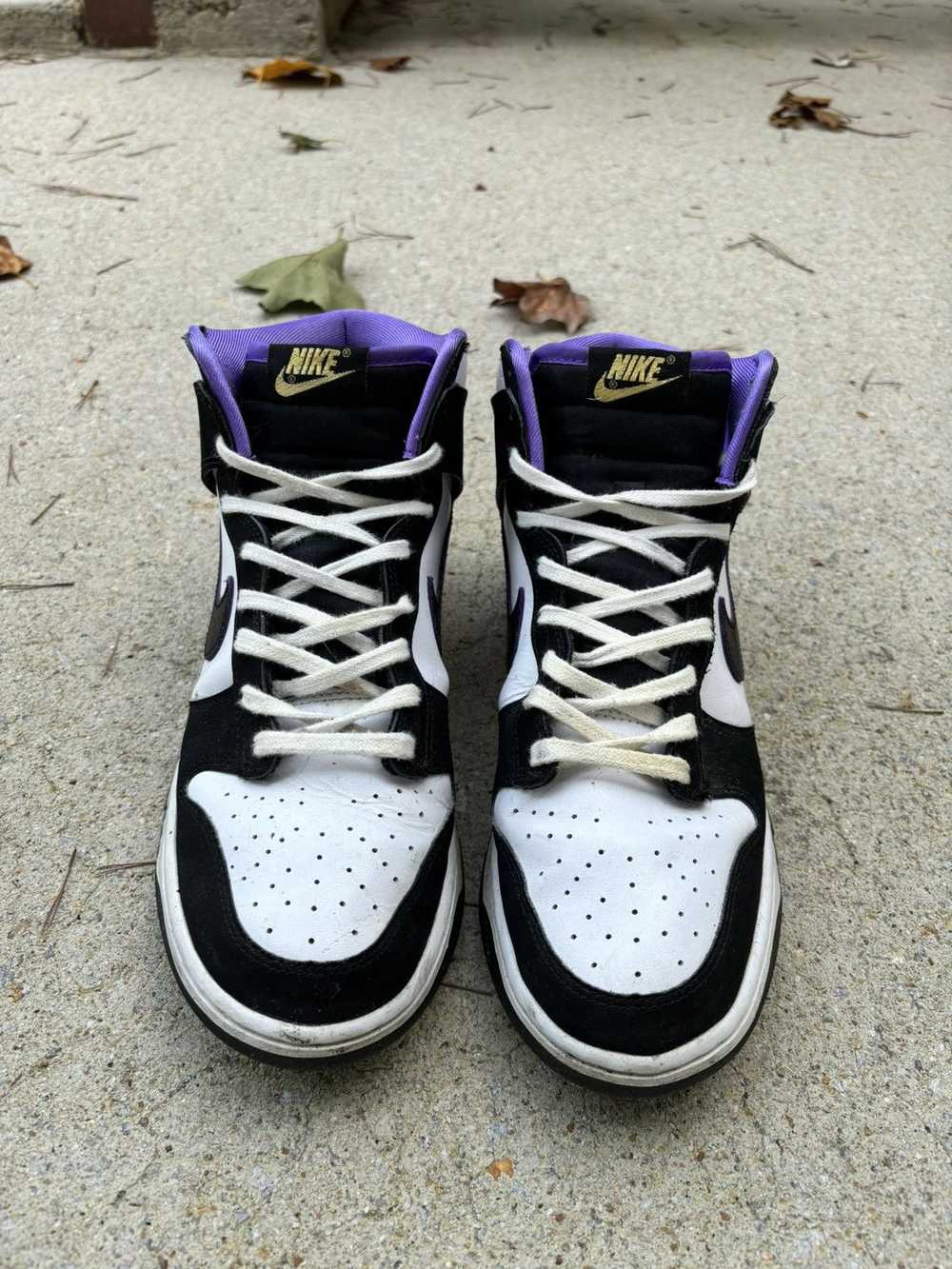 Nike Nike Dunk High World Champs Black/White/Purp… - image 4