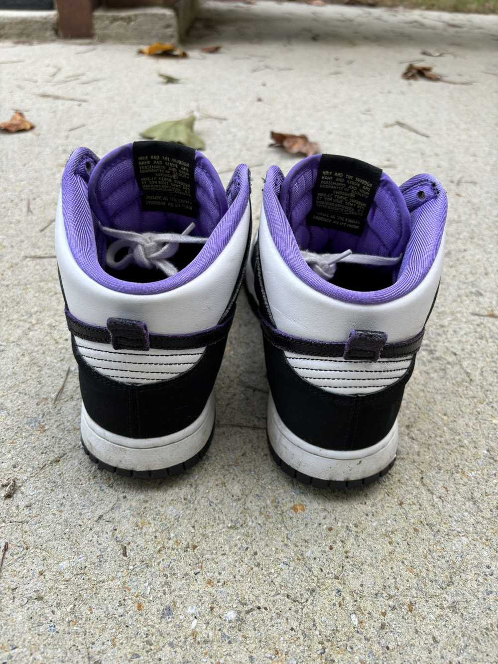 Nike Nike Dunk High World Champs Black/White/Purp… - image 5