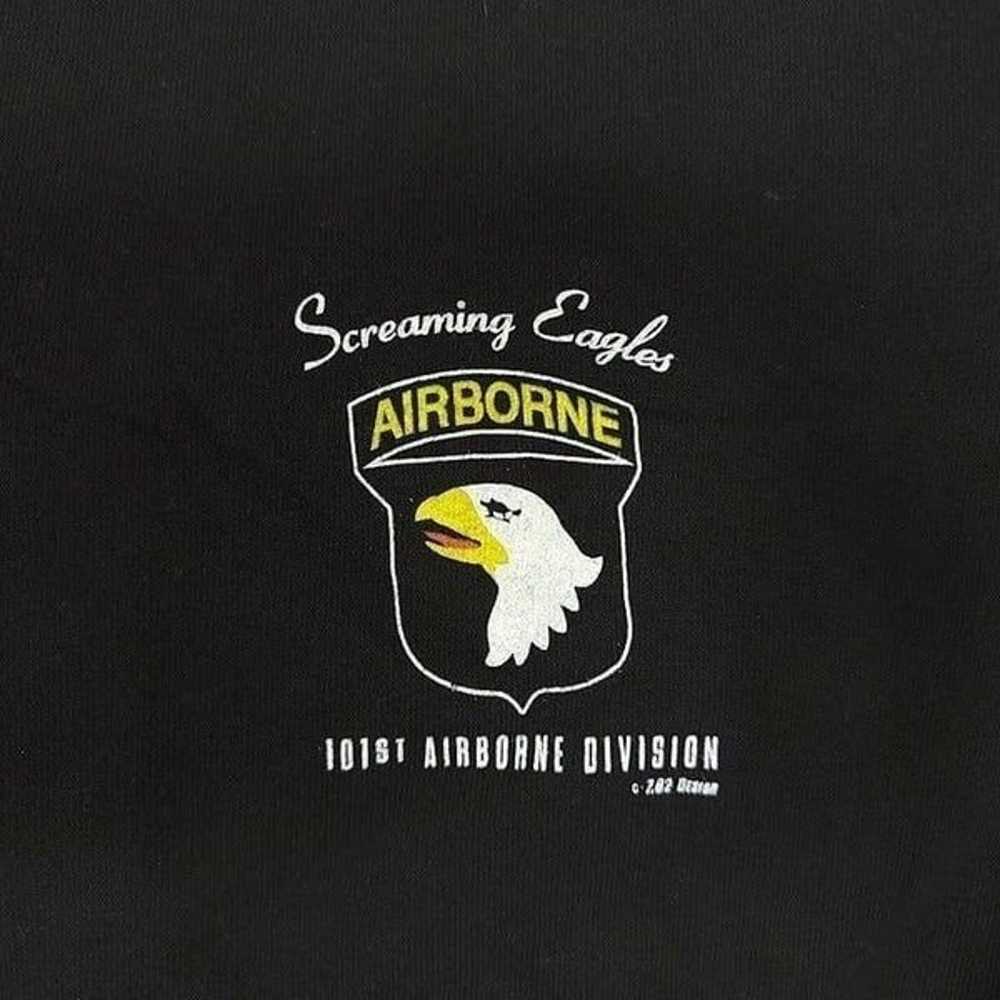 Screaming Eagles T Shirt Vintage Y2K 101st Airbor… - image 3