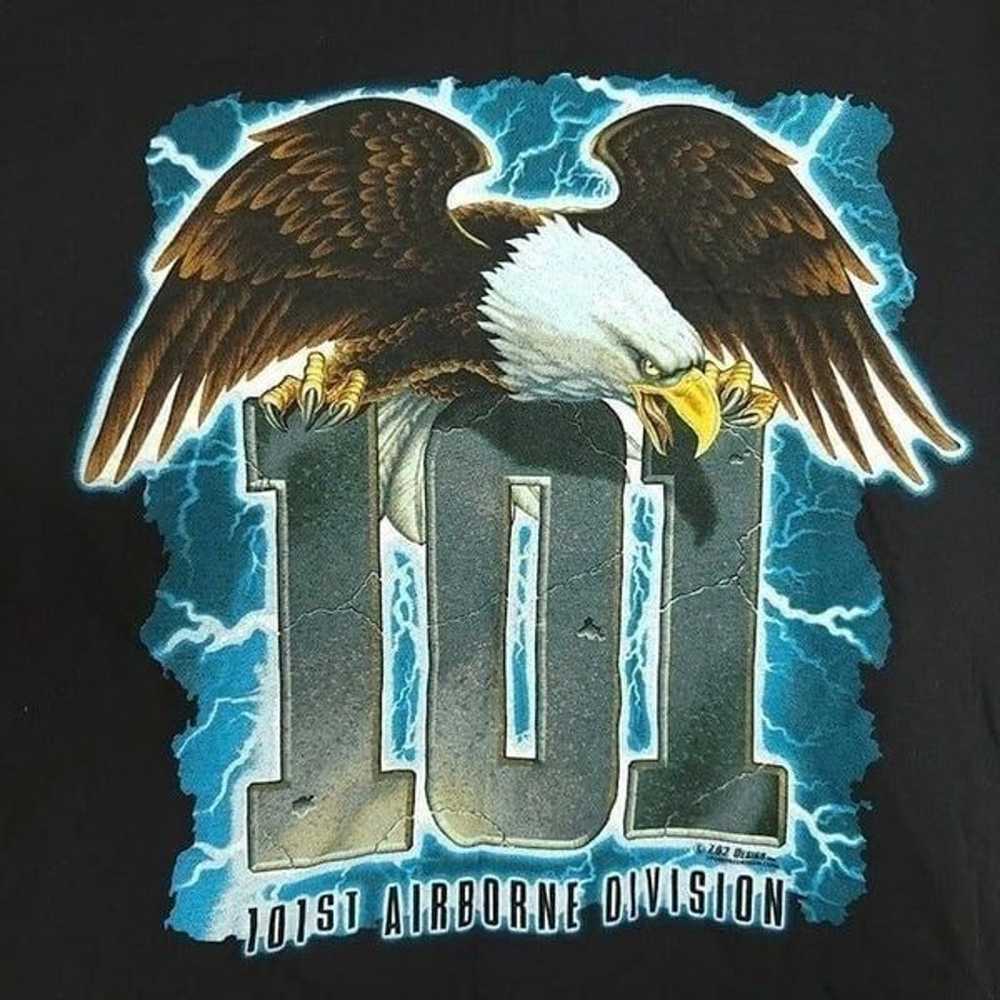 Screaming Eagles T Shirt Vintage Y2K 101st Airbor… - image 4