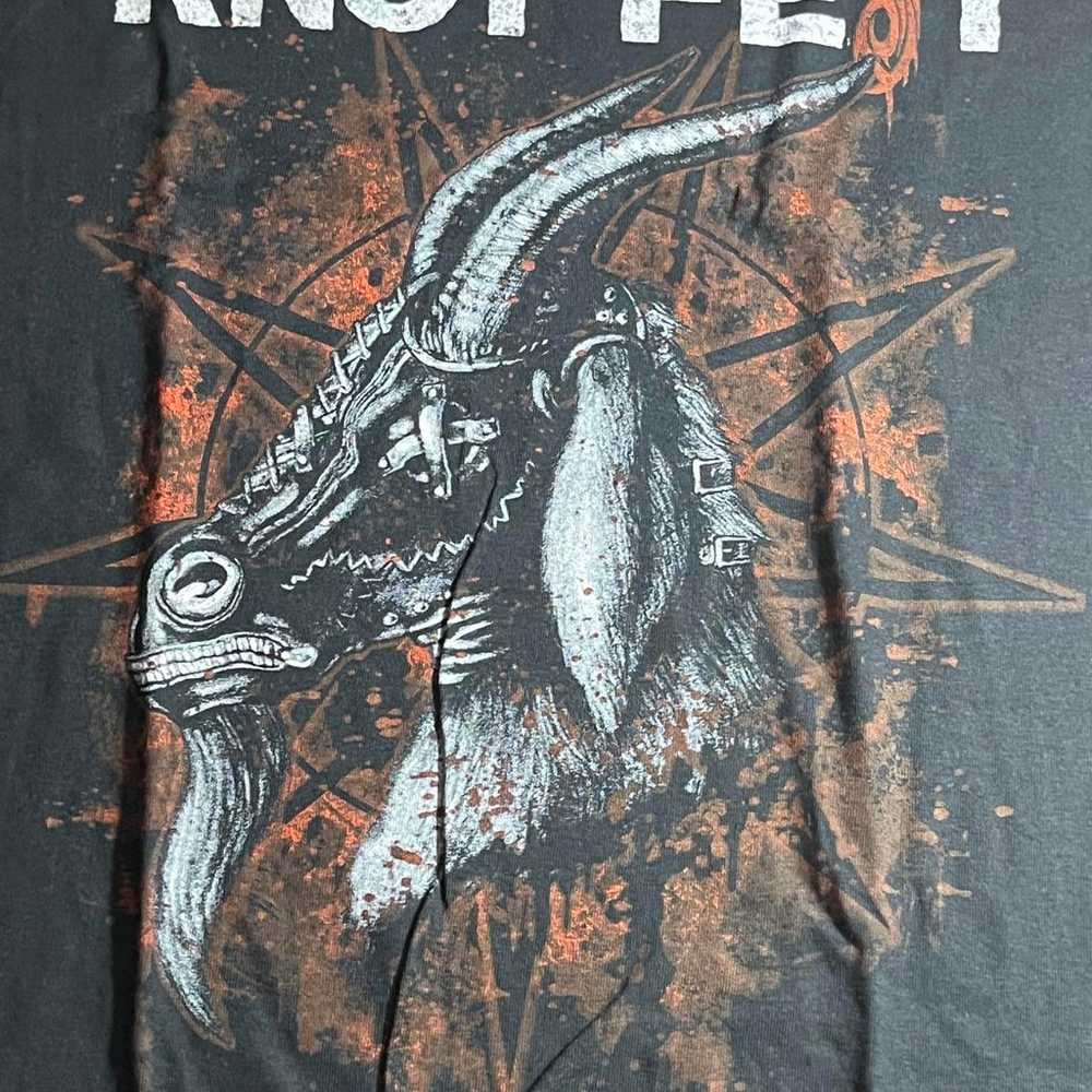 Slipknot	T-shirt Knotfest 2014 Masked Goat Tee 2XL - image 4