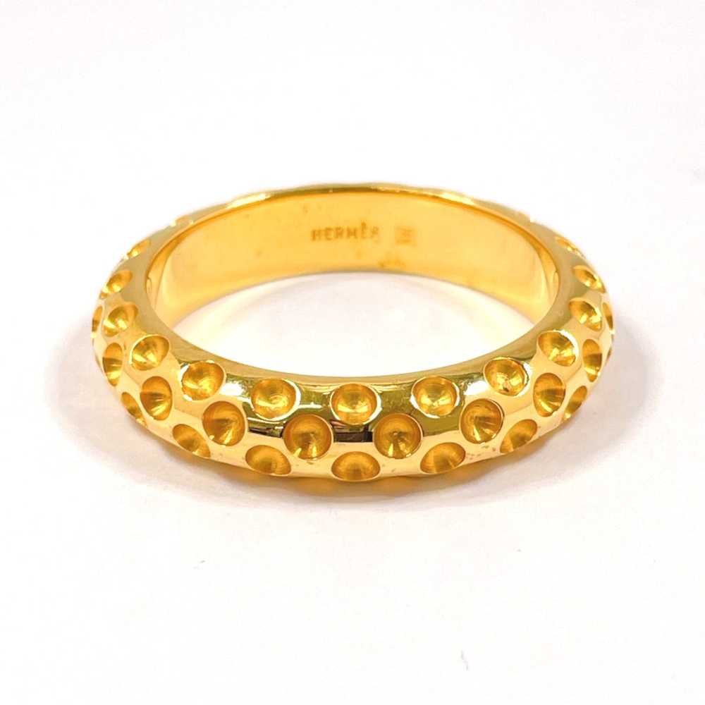 HERMES Scarf ring plating gold Dot Women Used Aut… - image 1