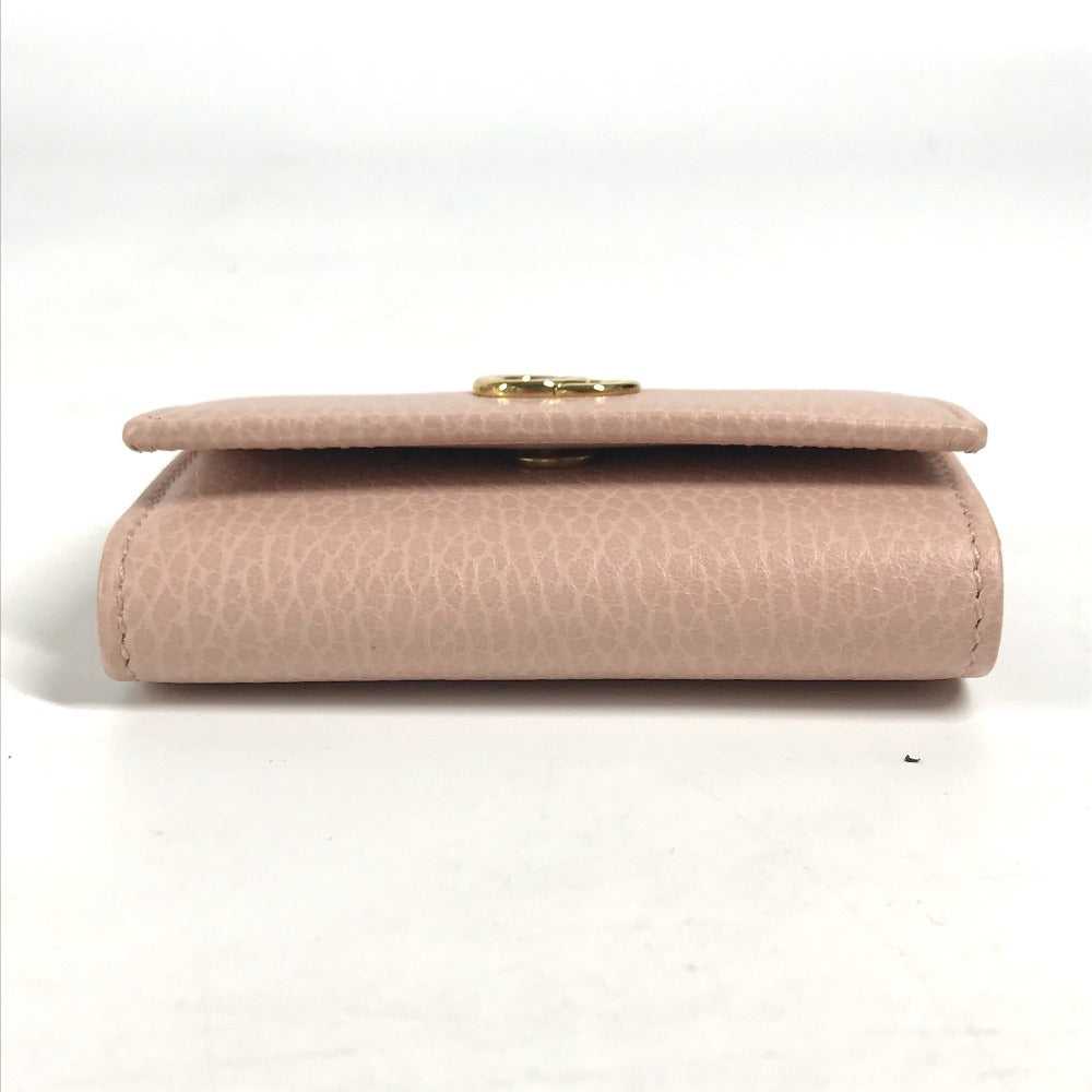 GUCCI Key case Key holder 456118 leather pink GG … - image 5