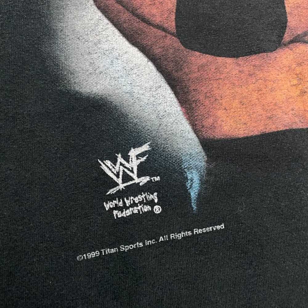 Vintage 1999 Wwf The Rock “ Rocky Maivia T-Shirt - image 3