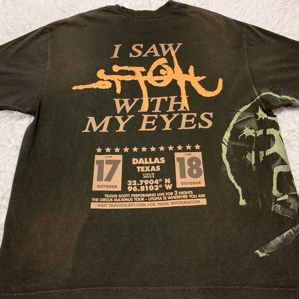 Travis Scott Official Tour Merch Utopia Circus Ma… - image 6