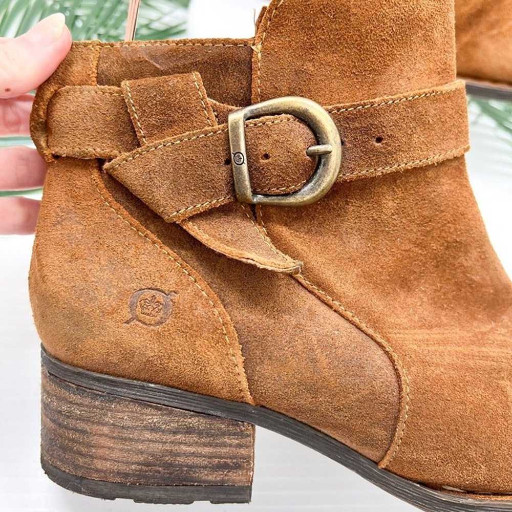 Born Morocco Buckle Ankle Bootie With Zip US 10M … - image 2