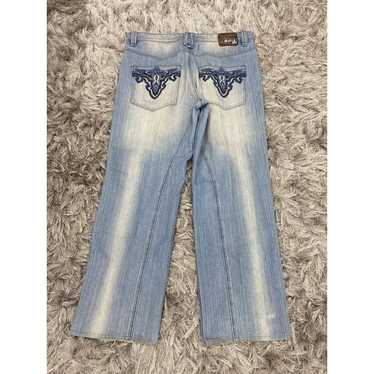 Antik Denim Vintage Antik Denim Embroidered Jeans 