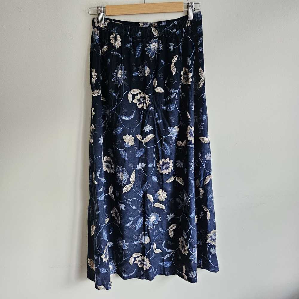 Talbots × Vintage Talbots linen blend maxi skirt,… - image 3