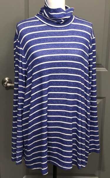 Other Lane Bryant Striped Swing Turtleneck