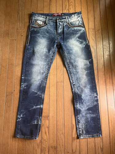 Other × Streetwear Bleached Jeans Men Size 34 By … - image 1