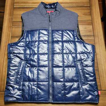 Coleman Coleman Full Zip Dark Blue Puffer Vest - S