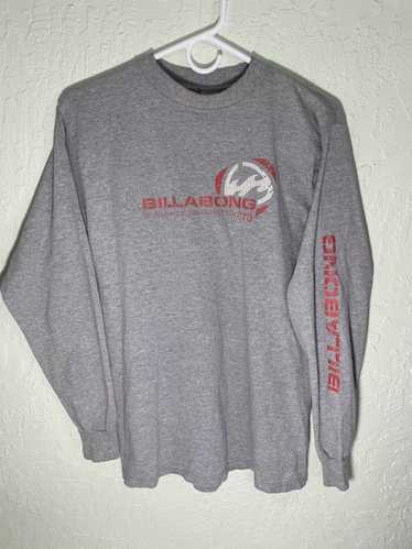 Billabong Vintage Gray Billabong Long Sleeve