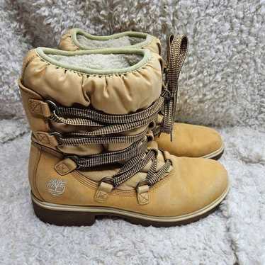 Timberland Winter Tim's in Wheat Leather Sherpa l… - image 1