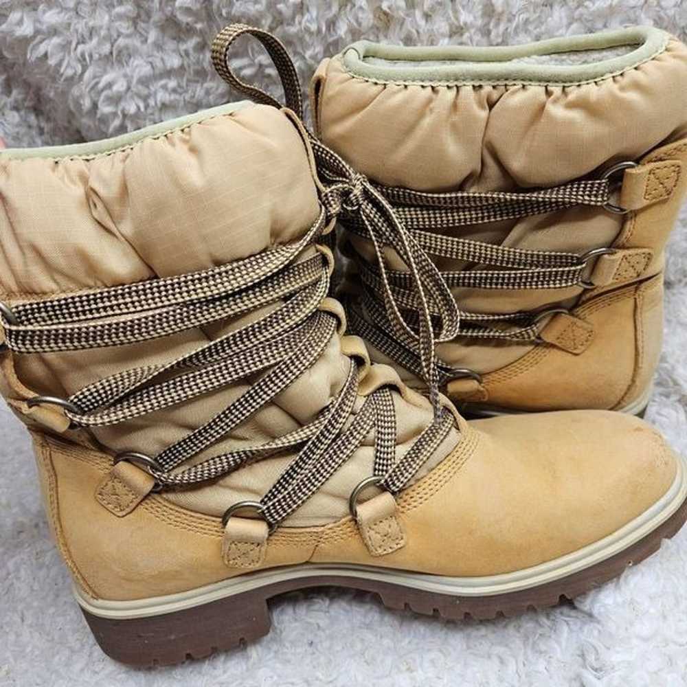 Timberland Winter Tim's in Wheat Leather Sherpa l… - image 5