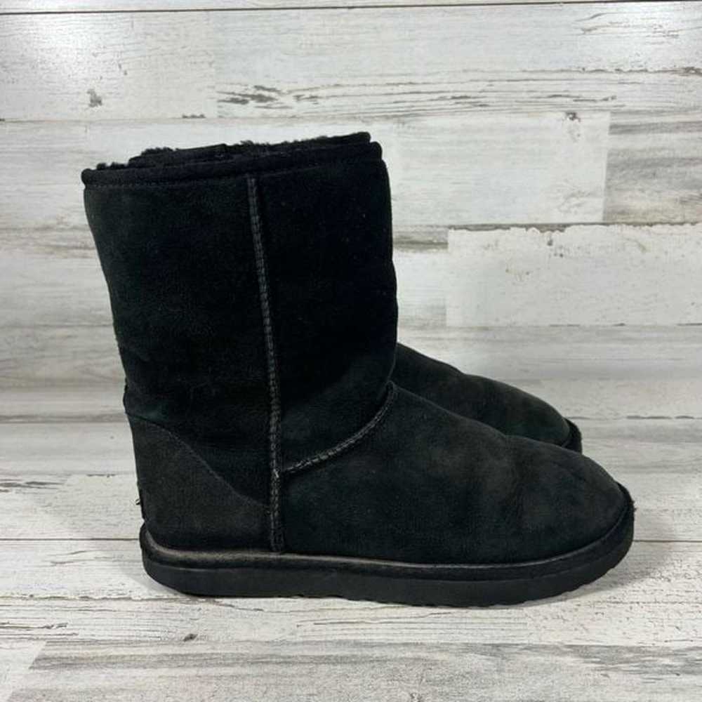 Ugg Classic short black Womens 10 - image 1