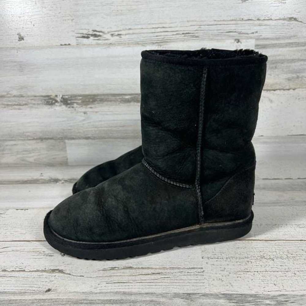 Ugg Classic short black Womens 10 - image 2