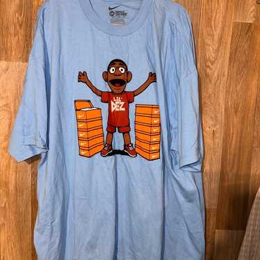 Nike Lil Dez T-Shirt Light Blue Size 3XL  Vintage… - image 1