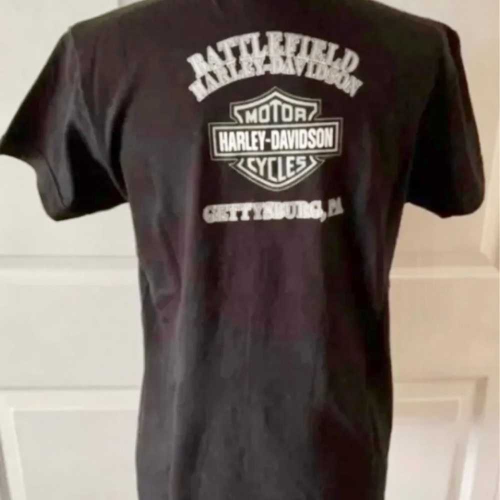 Vintage harley davidson t shirt womans size small… - image 2